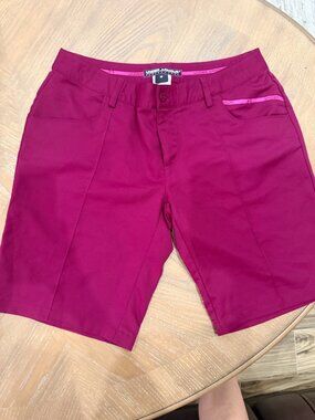 Under Armour Performance Shorts | Size 6| Pink Magenta | Golf/Active